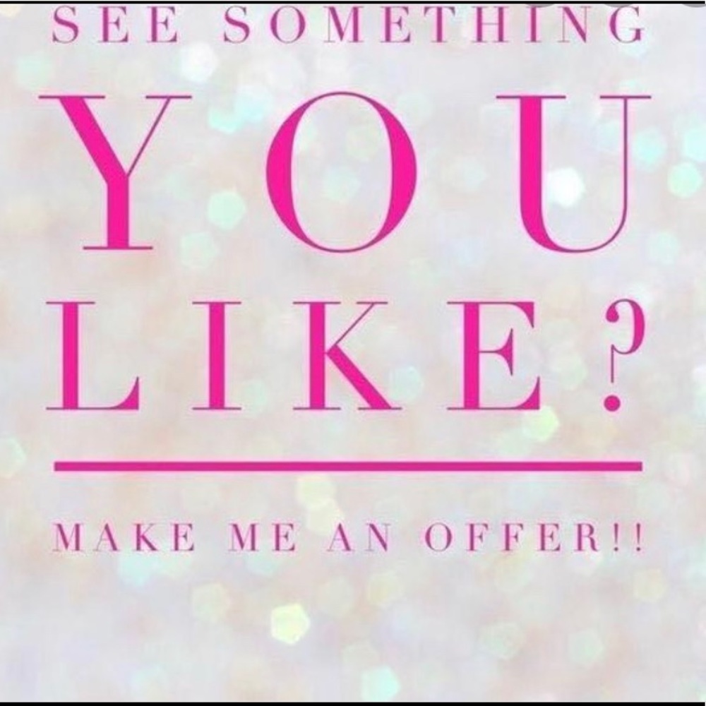 Make an offer:))) willing to negotiate!